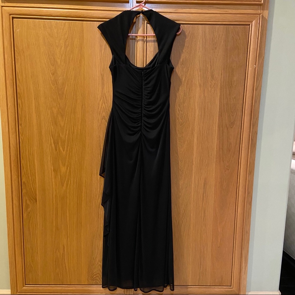 R & M Richards black dress